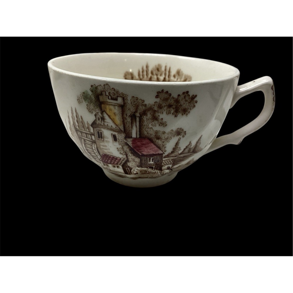 Vtg Johnson Brothers Friendly Village The Old Mill Bone China (1) Teacup Only